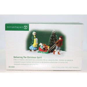 Dept 56 New England Village - Delivering the Christmas Spirit